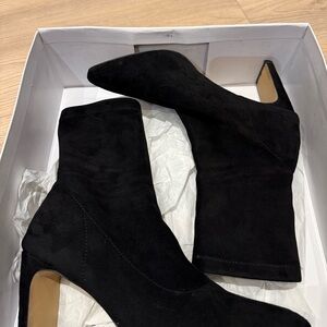 The Drop Women's Jane High Heel Pull-On Sock Boot